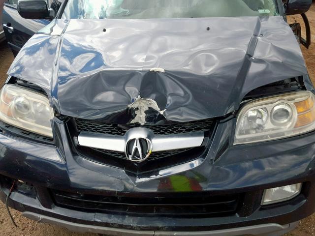 2HNYD18844H511987 - 2004 ACURA MDX TOURIN BLACK photo 7