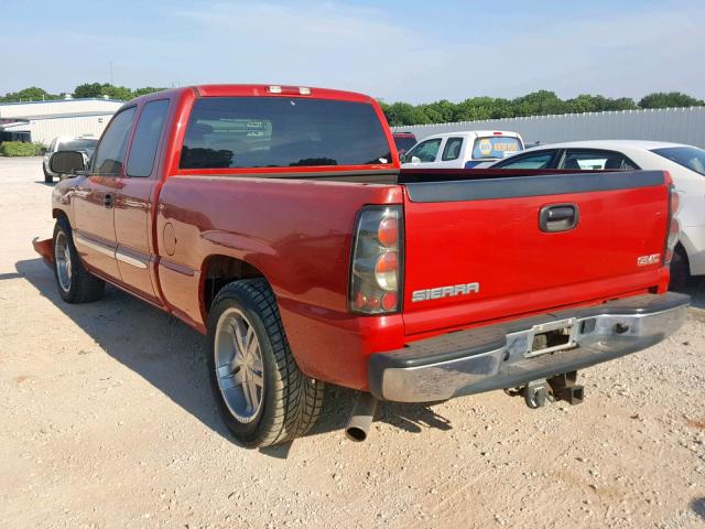 2GTEC19T941179200 - 2004 GMC NEW SIERRA RED photo 3