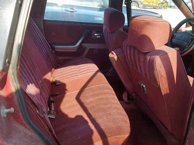 1G3AG55M7R6354620 - 1994 OLDSMOBILE CUTLASS CI Tünd qırmızı foto 6