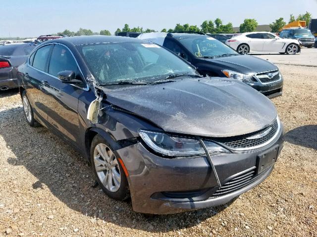 1C3CCCFBXHN509675 - 2017 CHRYSLER 200 LX GRAY photo 9