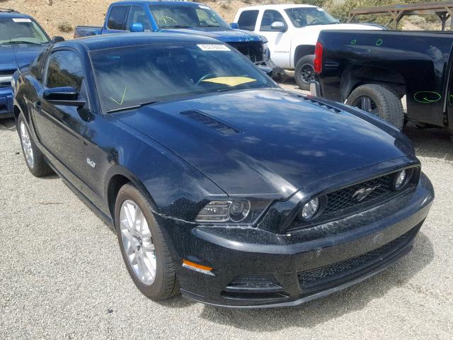 1ZVBP8CF8E5305191 - 2014 FORD MUSTANG GT BLACK photo 1