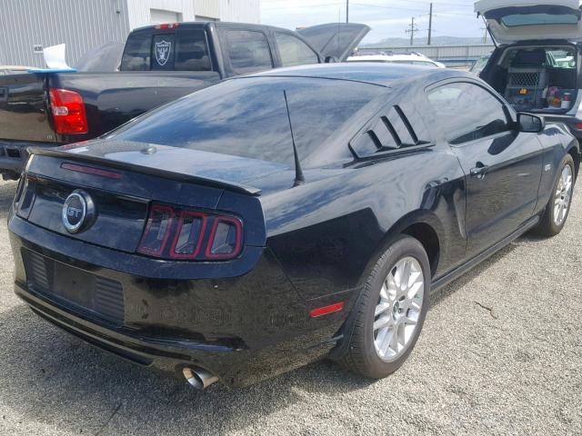 1ZVBP8CF8E5305191 - 2014 FORD MUSTANG GT BLACK photo 4