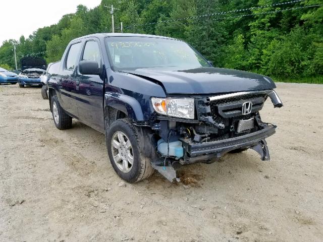 5FPYK1F22BB011699 - 2011 HONDA RIDGELINE BLUE photo 1