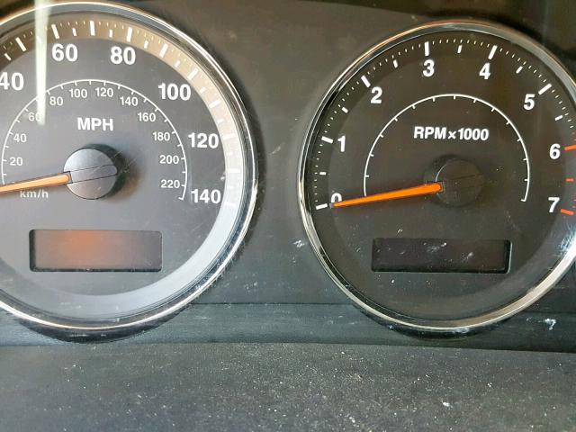 1J8HG48K68C111781 - 2008 JEEP COMMANDER BLACK photo 8