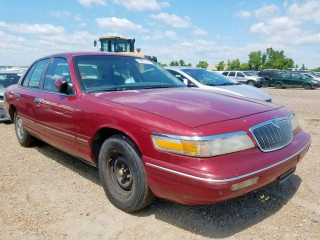 2MELM74WXSX696006 - 1995 MERCURY GRAND MARQ BURGUNDY photo 1