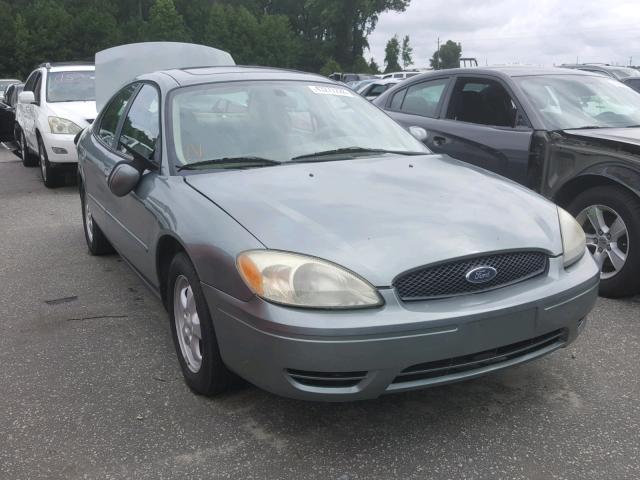 1FAFP56U96A176437 - 2006 FORD TAURUS SEL GREEN photo 1