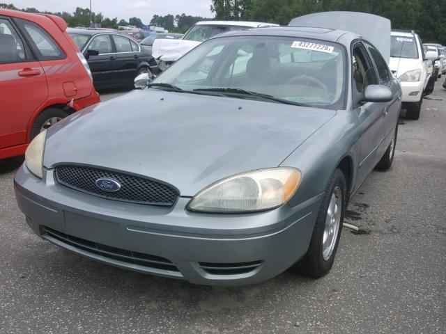 1FAFP56U96A176437 - 2006 FORD TAURUS SEL GREEN photo 2