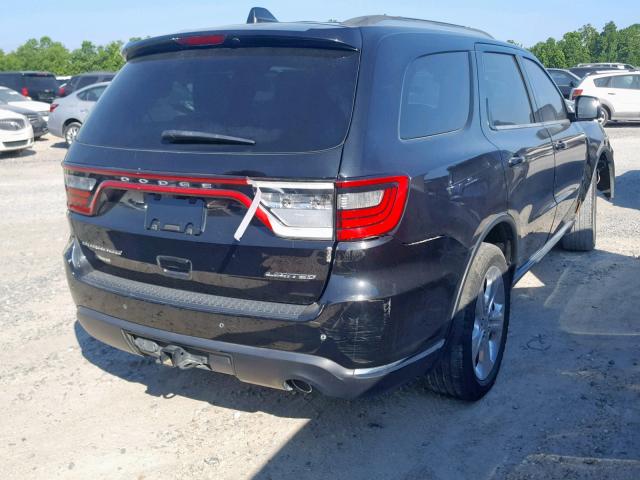 1C4RDHDG2FC167856 - 2015 DODGE DURANGO LI BLACK photo 4