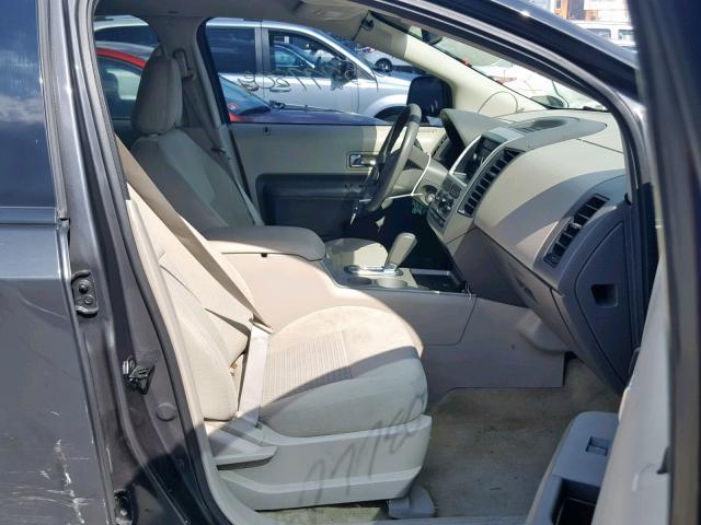 2FMDK36C17BB69995 - 2007 FORD EDGE SE GRAY photo 5