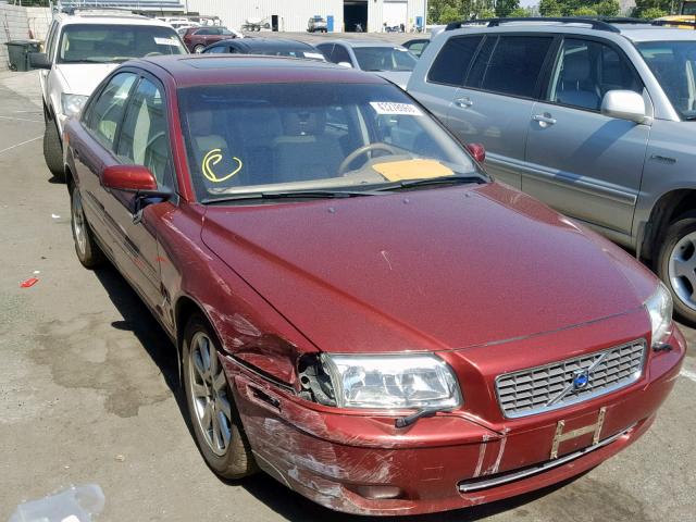 YV1TH59H241372705 - 2004 VOLVO S80 2.5T RED photo 1