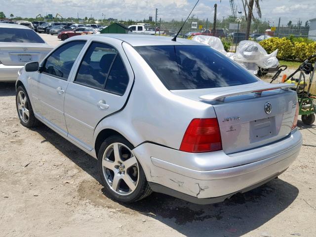 3VWVH69M43M142955 - 2003 VOLKSWAGEN JETTA GLI SILVER photo 3