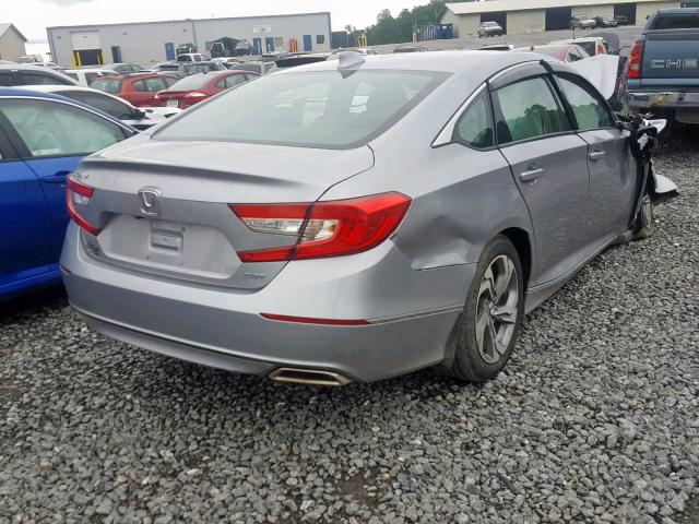 1HGCV2F53JA028577 - 2018 HONDA ACCORD EXL SILVER photo 4