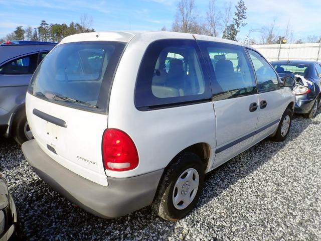 2B4GP25G9YR688316 - 2000 DODGE CARAVAN WHITE photo 4