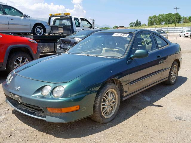 JH4DC43531S000103 - 2001 ACURA INTEGRA LS GREEN photo 2