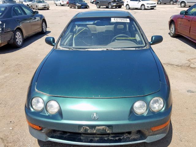 JH4DC43531S000103 - 2001 ACURA INTEGRA LS GREEN photo 9