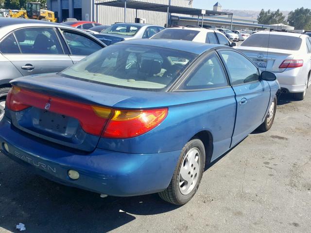 1G8ZY14732Z153560 - 2002 SATURN SC2 BLUE photo 4