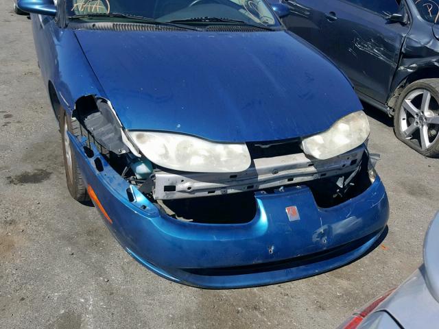 1G8ZY14732Z153560 - 2002 SATURN SC2 BLUE photo 9