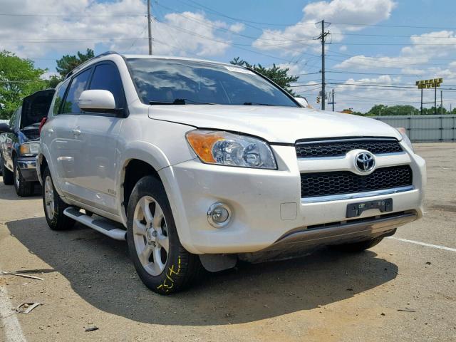 2T3ZF31V59W012834 - 2009 TOYOTA RAV4 LIMIT WHITE photo 1