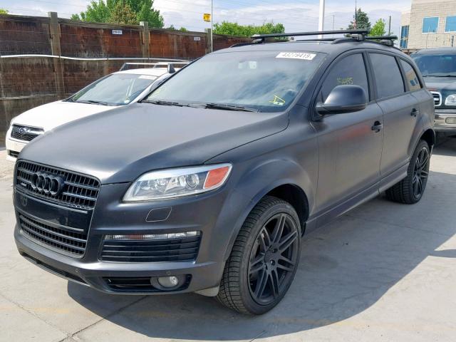 WA1EY74L48D043363 - 2008 AUDI Q7 3.6 QUA BLACK photo 2