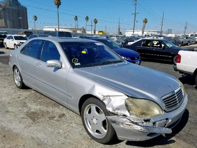 WDBNG75J11A179753 - 2001 MERCEDES-BENZ S 500 SILVER photo 1