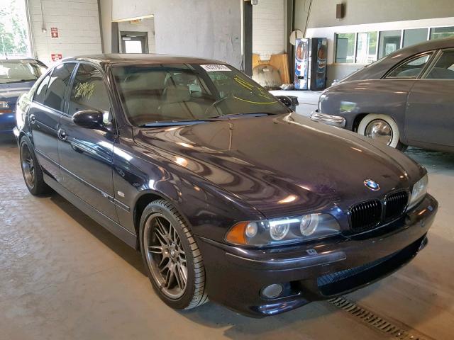 WBSDE93462CF90708 - 2002 BMW M5 BLUE photo 1
