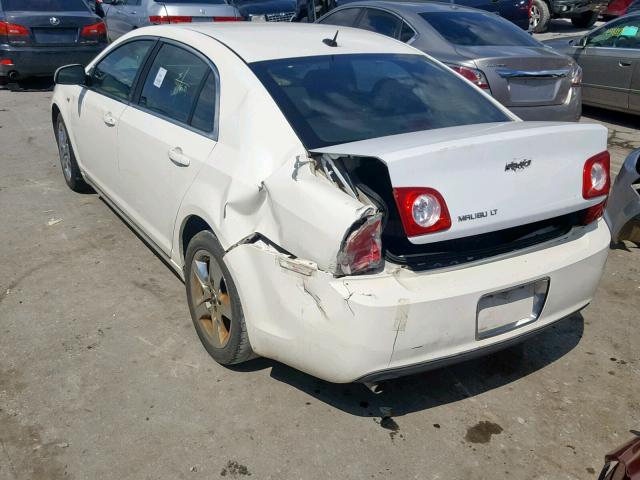 1G1ZH57B484291961 - 2008 CHEVROLET MALIBU 1LT 白色 照片 3