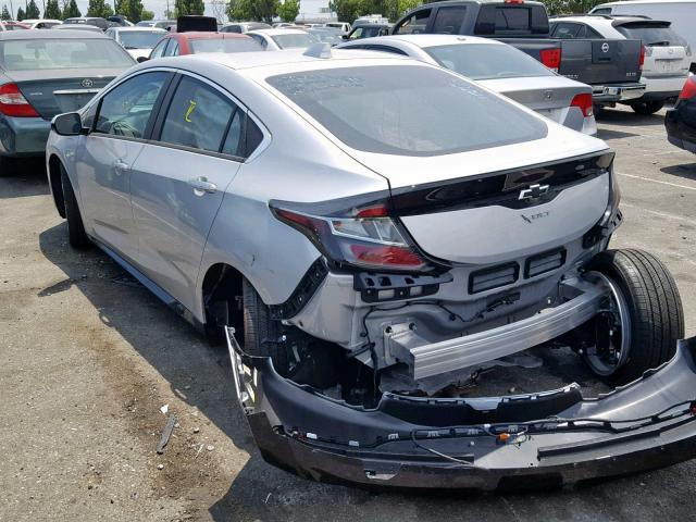 1G1RC6S59KU127375 - 2019 CHEVROLET VOLT LT SILVER photo 3