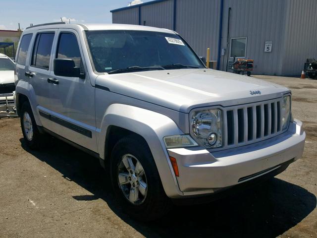 1J4PP2GK3AW107369 - 2010 JEEP LIBERTY SP SILVER photo 1