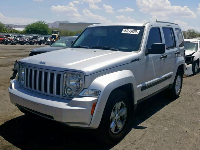 1J4PP2GK3AW107369 - 2010 JEEP LIBERTY SP SILVER photo 2