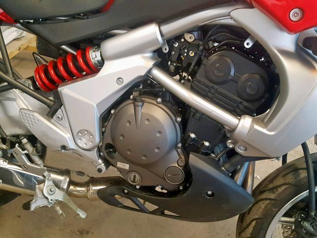 JKALEEA108A022194 - 2008 KAWASAKI KLE650 A RED photo 7