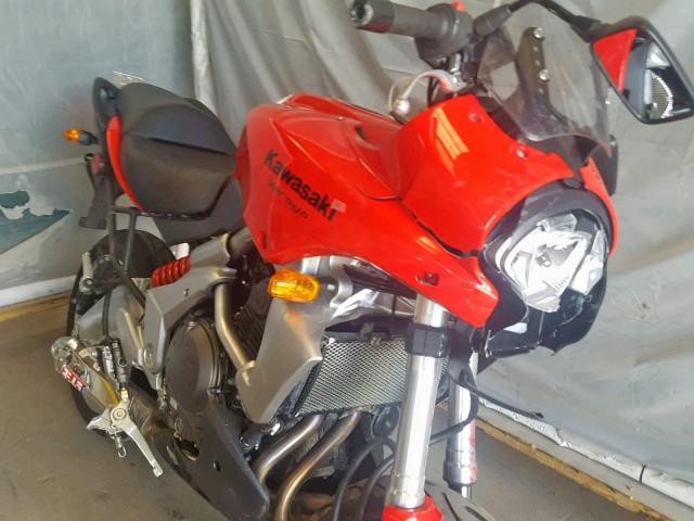 JKALEEA108A022194 - 2008 KAWASAKI KLE650 A RED photo 9