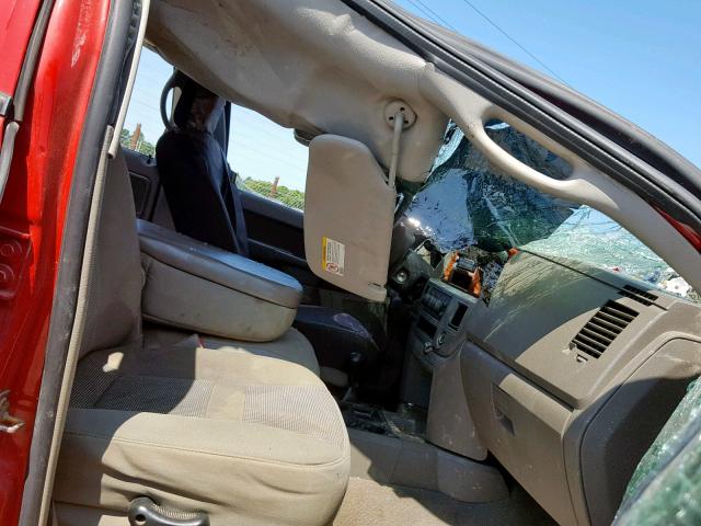 1D7KS28C86J240659 - 2006 DODGE RAM 2500 S Կարմիր լուսանկար 5
