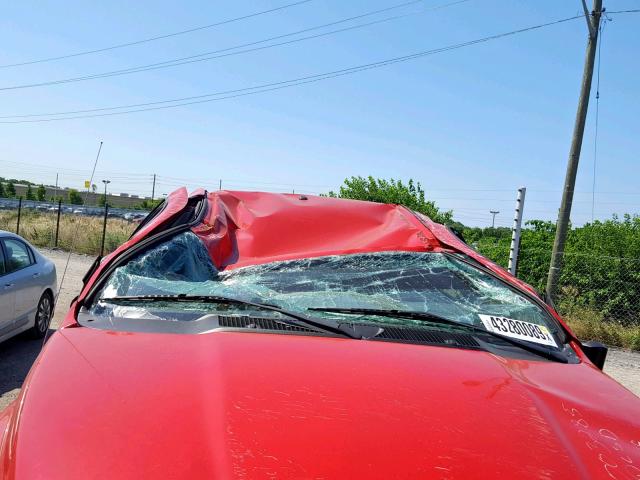 1D7KS28C86J240659 - 2006 DODGE RAM 2500 S Կարմիր լուսանկար 9