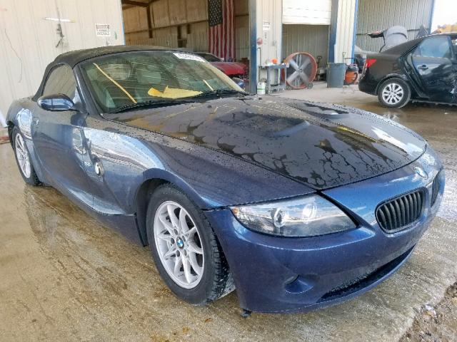 4USBT33575LS54247 - 2005 BMW Z4 2.5 BLUE photo 1