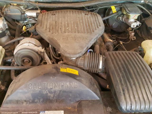 1G4BR82P7SR418296 - 1995 BUICK ROADMASTER BLUE photo 7