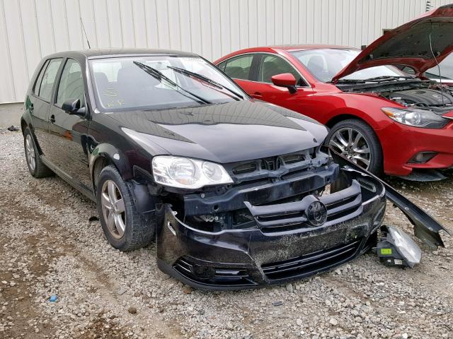 9BWEL41J984015652 - 2008 VOLKSWAGEN CITY GOLF BLACK photo 1