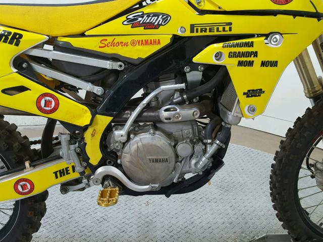 JYACJ21C4GA003028 - 2016 YAMAHA YZ450 F YELLOW photo 11