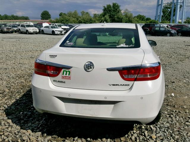 1G4PR5SK1C4186172 - 2012 BUICK VERANO CON WHITE photo 10