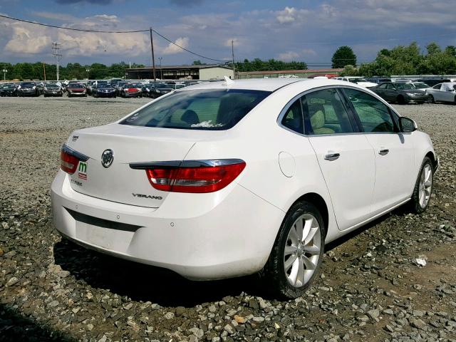 1G4PR5SK1C4186172 - 2012 BUICK VERANO CON WHITE photo 4