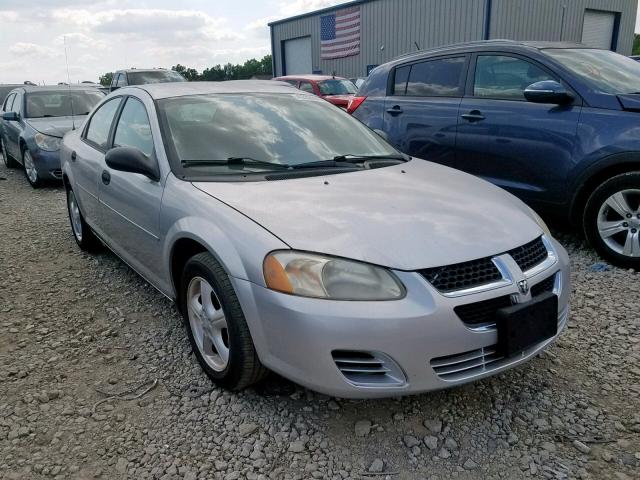 1B3EL36RX4N376882 - 2004 DODGE STRATUS SE SILVER photo 1