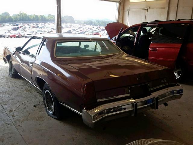 1H57H5D488802 - 1975 CHEVROLET MONTE CARL BROWN photo 3