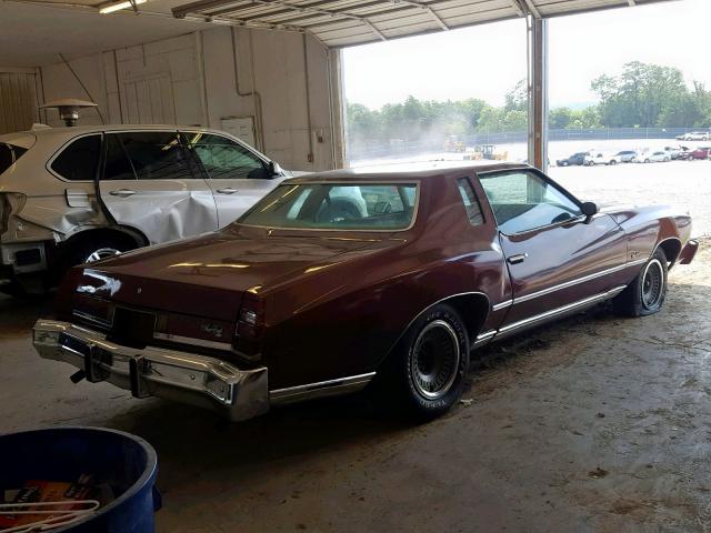 1H57H5D488802 - 1975 CHEVROLET MONTE CARL BROWN photo 4