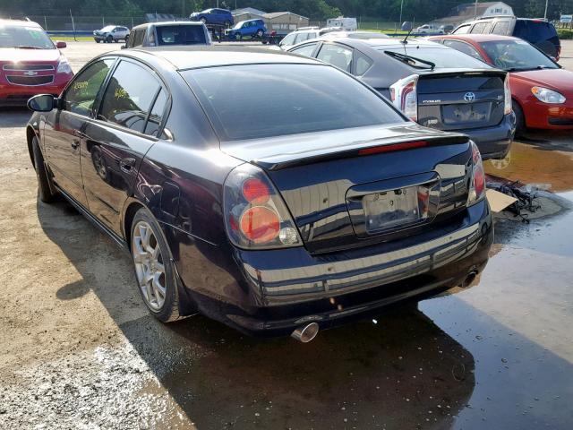 1N4BL11E15C267546 - 2005 NISSAN ALTIMA SE BLACK photo 3