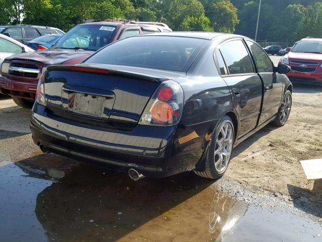 1N4BL11E15C267546 - 2005 NISSAN ALTIMA SE BLACK photo 4