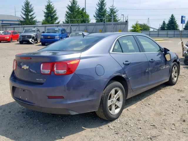 1G11C5SL5FF138101 - 2015 CHEVROLET MALIBU 1LT BLUE photo 4