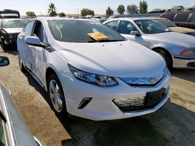 1G1RC6S51KU131114 - 2019 CHEVROLET VOLT LT WHITE photo 1