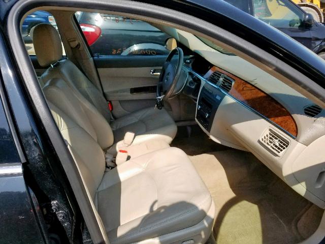 2G4WD582261216782 - 2006 BUICK LACROSSE C BLACK photo 5