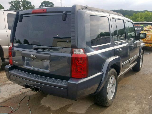 1J8HG48K18C132750 - 2008 JEEP COMMANDER ლურჯი ფოტო 4