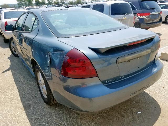 2G2WP552271126215 - 2007 PONTIAC GRAND PRIX BLUE photo 3