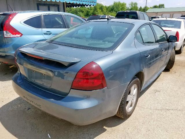 2G2WP552271126215 - 2007 PONTIAC GRAND PRIX BLUE photo 4
